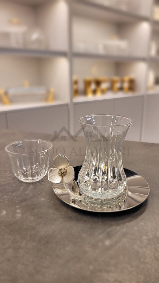 طقم شاي و قهوة 18 قطعة - SOUQ ALAWANI