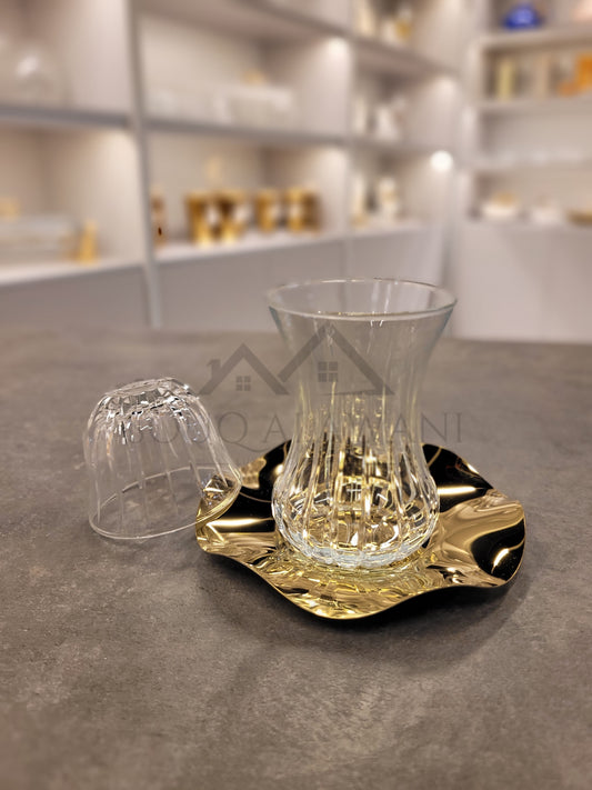 طقم شاي و قهوة 18 قطعة - SOUQ ALAWANI