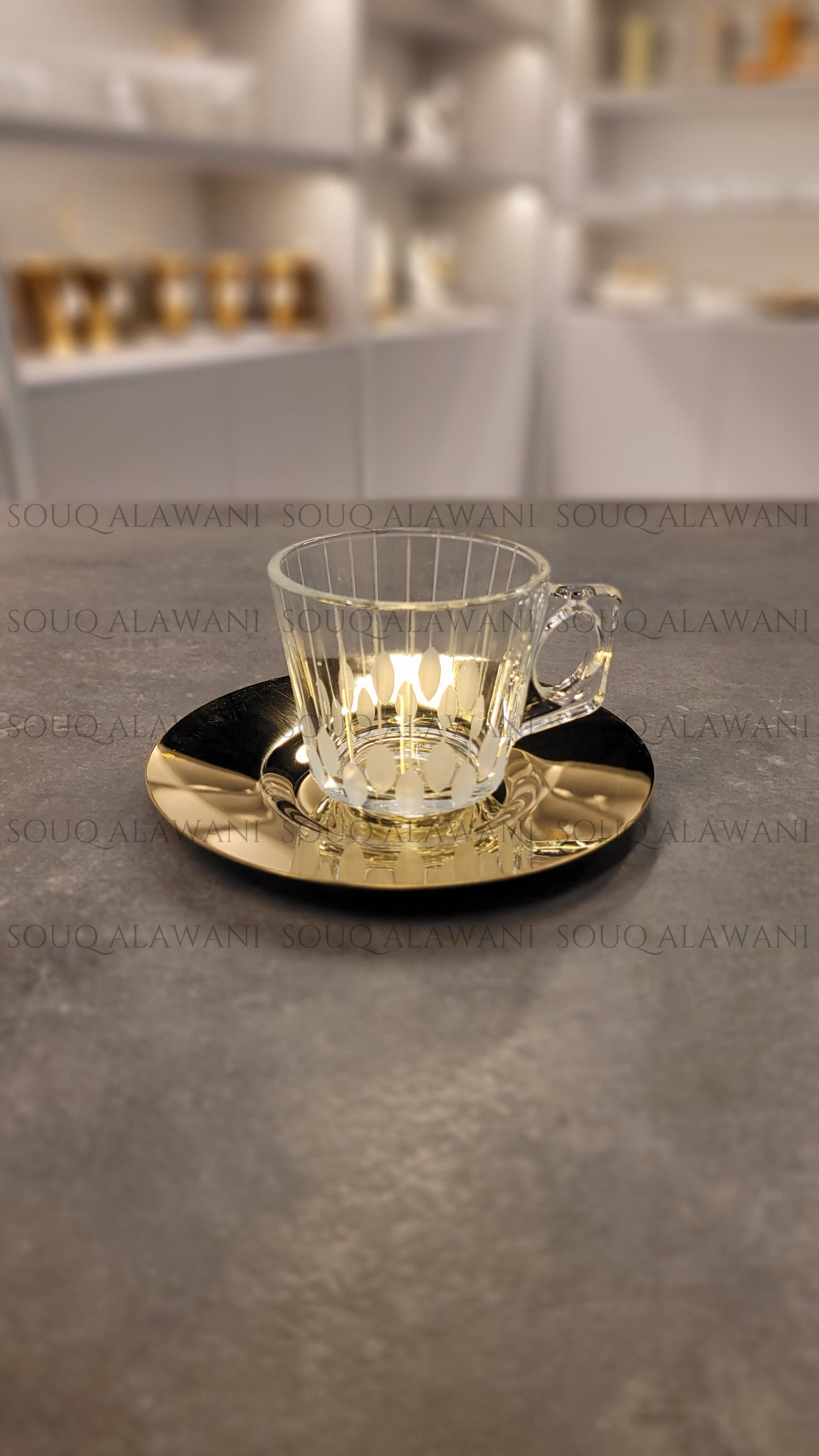 طقم فناجين قهوة تركية 12 قطعة - SOUQ ALAWANI