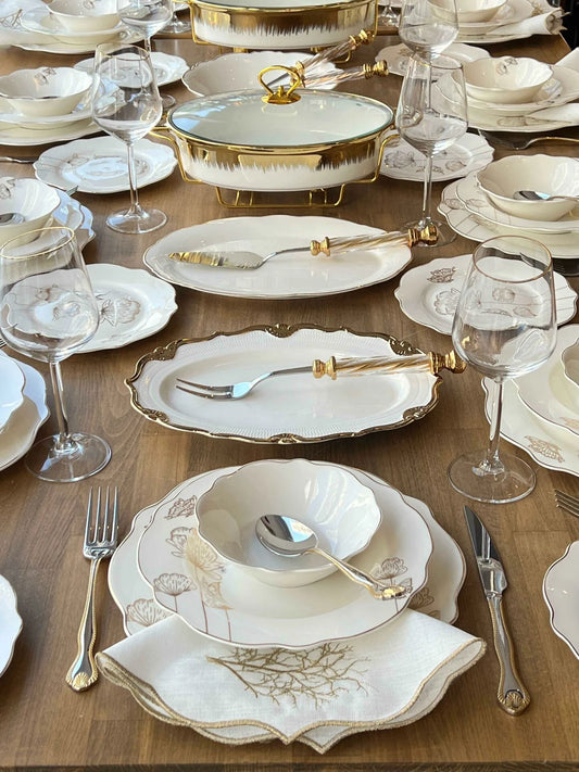 طقم سفرة 12 شخص -172- قطعة - SOUQ ALAWANI