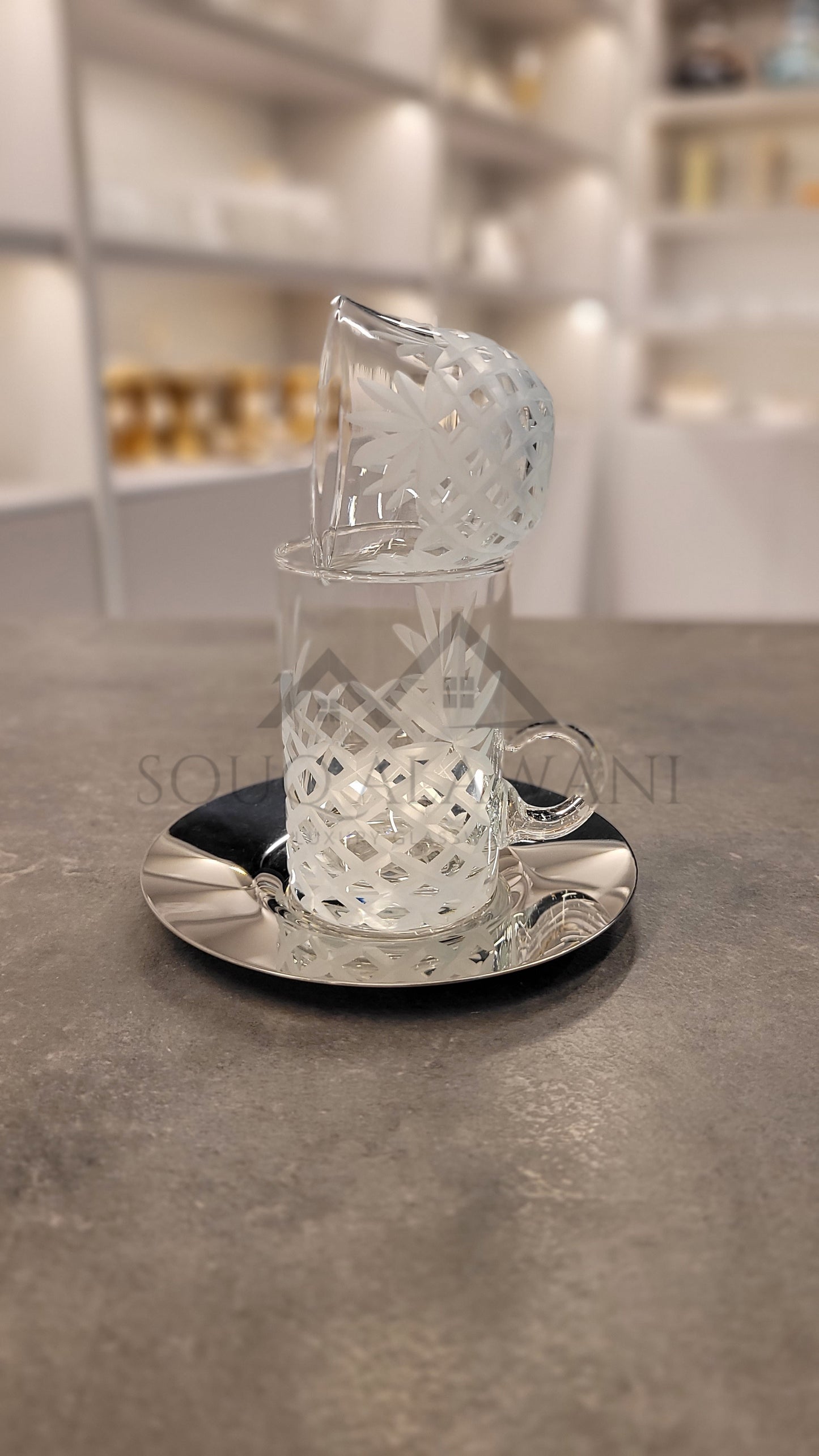 طقم شاي و قهوة 18 قطعة - SOUQ ALAWANI