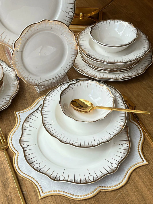 طقم سفرة 24 قطعة / 6 أشخاص - SOUQ ALAWANI