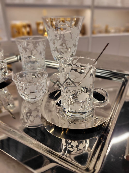 Rose Series / طقم ضيافة 55 قطعة - SOUQ ALAWANI