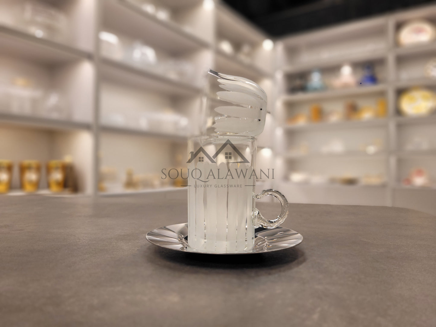 طقم شاي و قهوة 18 قطعة - SOUQ ALAWANI