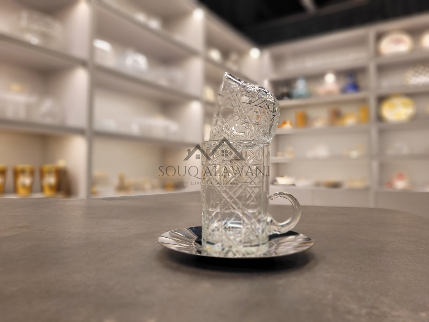 طقم شاي و قهوة 18 قطعة - SOUQ ALAWANI
