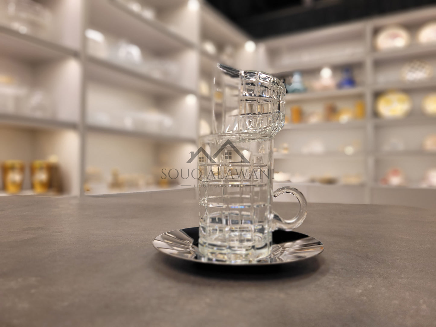 طقم شاي و قهوة 18 قطعة - SOUQ ALAWANI