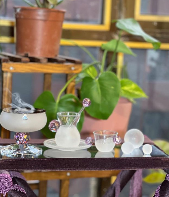 طقم شاي و قهوة 24 قطعة - SOUQ ALAWANI
