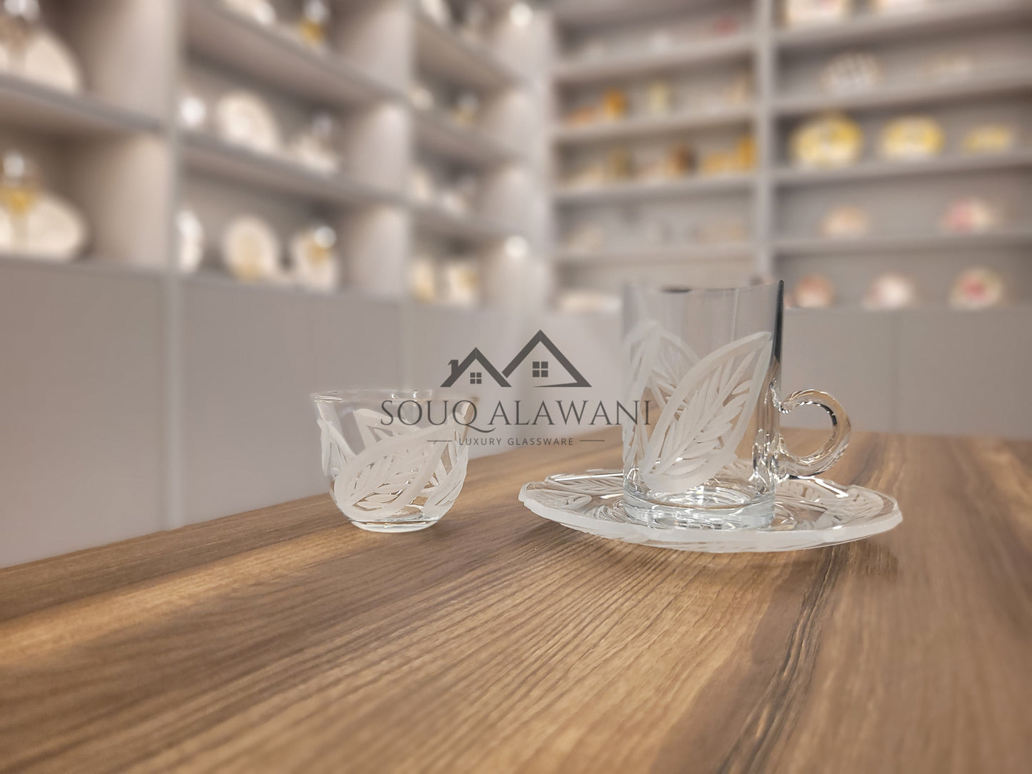 طقم ضيافة 18 قطعة - SOUQ ALAWANI