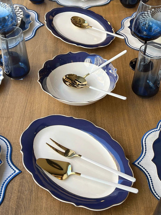 طقم سفرة 6 أشخاص -50- قطعة - SOUQ ALAWANI