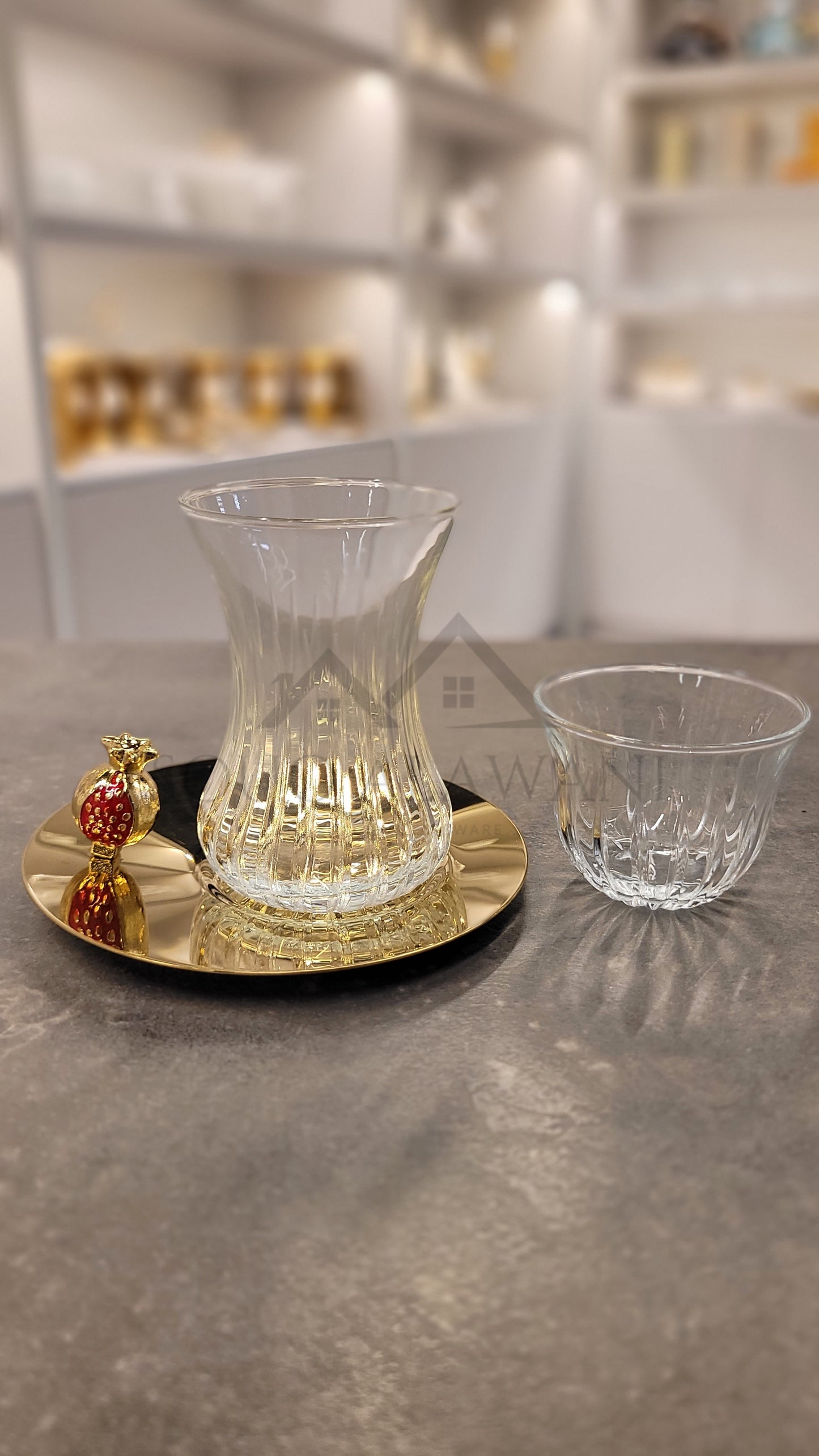 طقم شاي و قهوة 18 قطعة - SOUQ ALAWANI