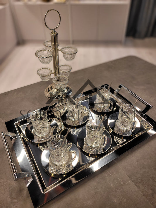 طقم ضيافة 26 قطعة - SOUQ ALAWANI