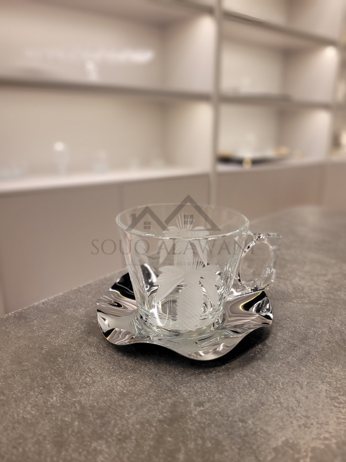 طقم أكواب نسكافيه 12 قطعة / النخلة