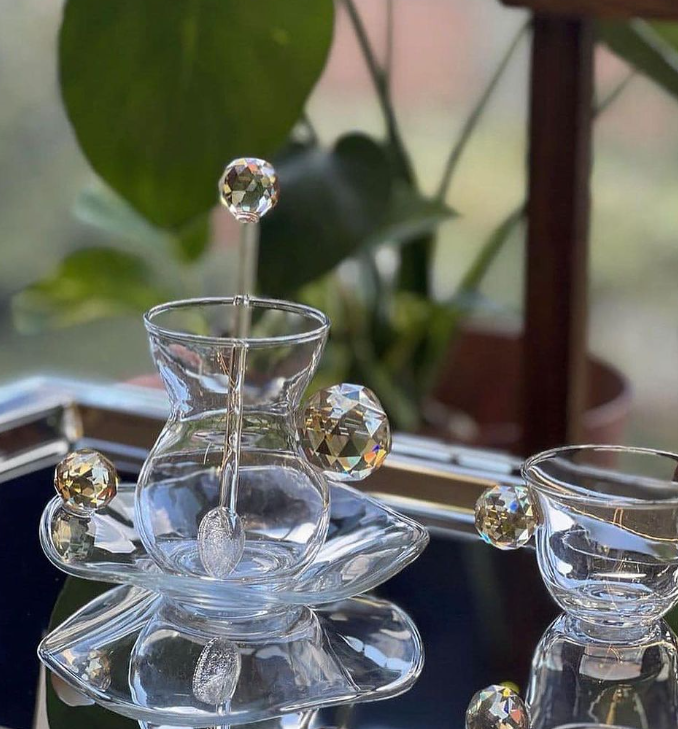 طقم شاي و قهوة 24 قطعة - SOUQ ALAWANI