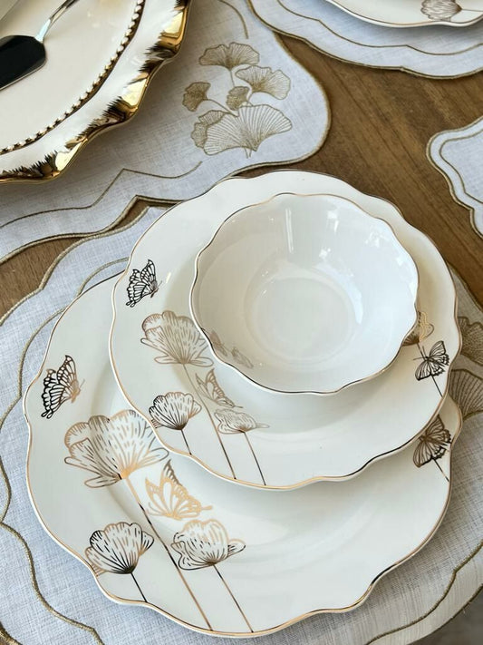 طقم سفرة 6 أشخاص -51- قطعة - SOUQ ALAWANI