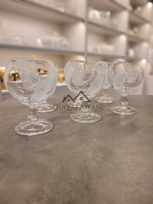 طقم كاسات حلى 6 قطع - SOUQ ALAWANI