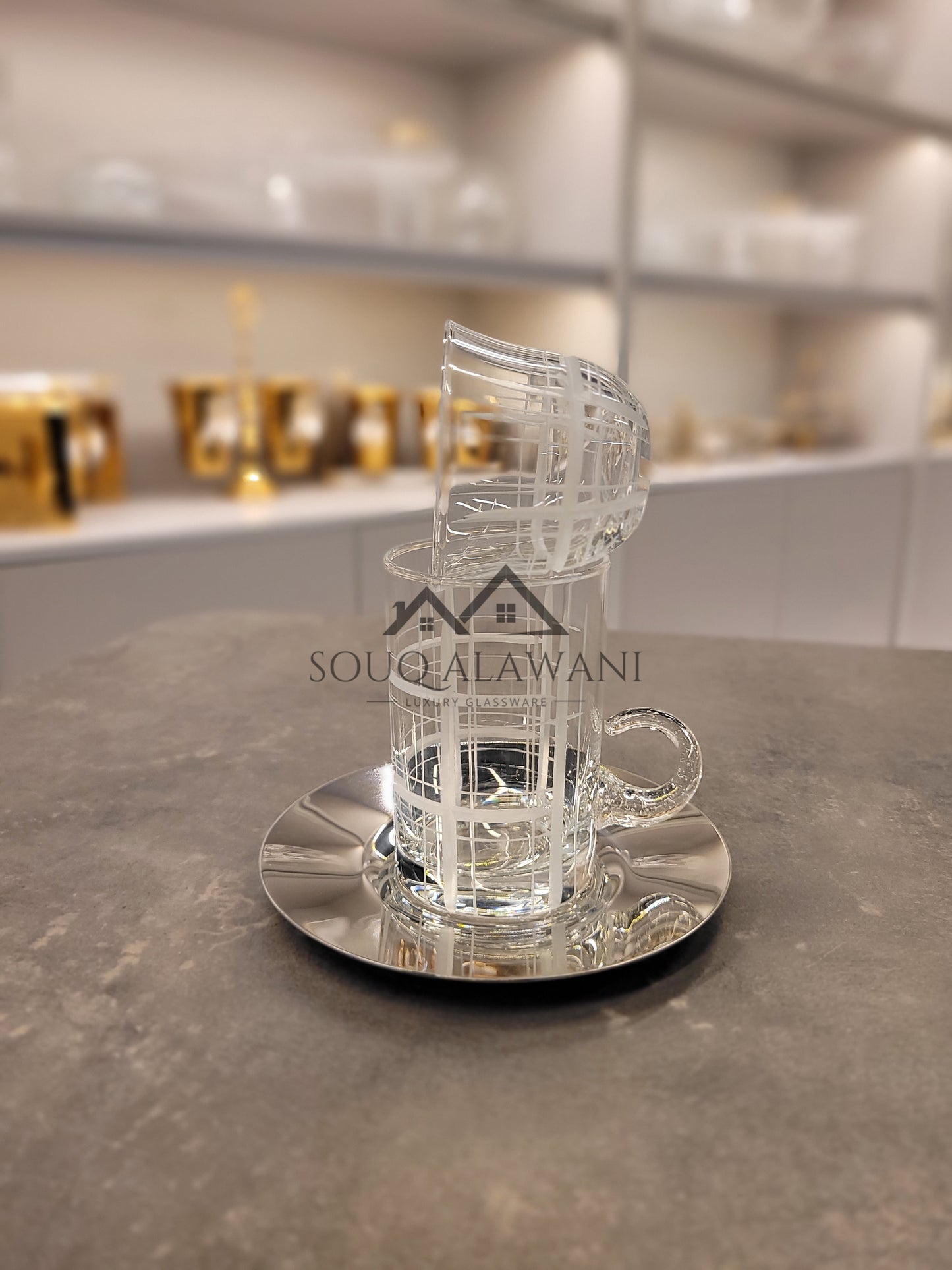 طقم شاي و قهوة 18 قطعة - SOUQ ALAWANI