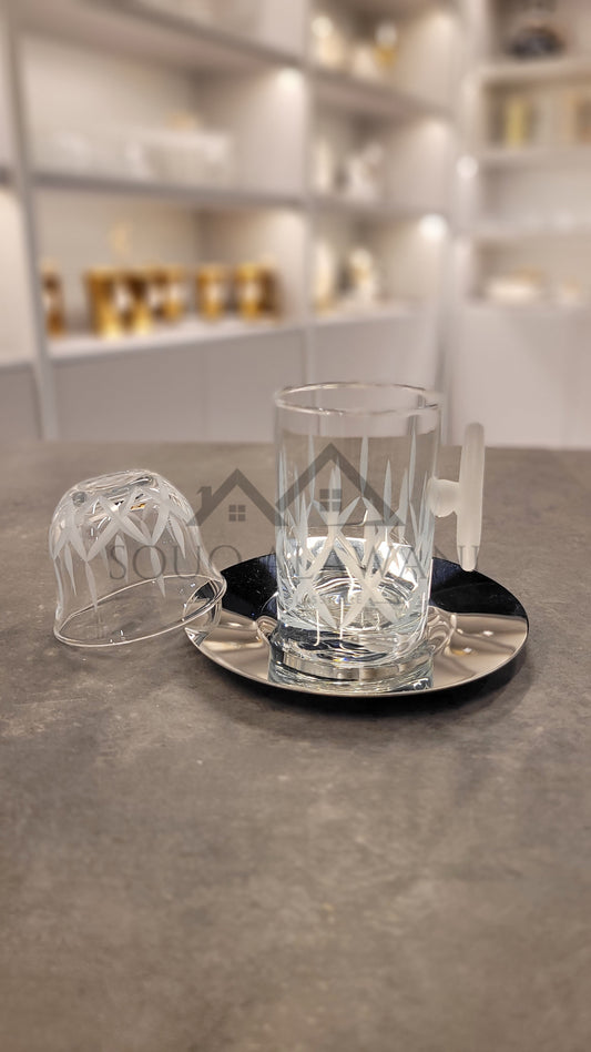 طقم شاي و قهوة / 18 قطعة - SOUQ ALAWANI