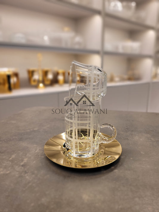 طقم شاي و قهوة 18 قطعة - SOUQ ALAWANI