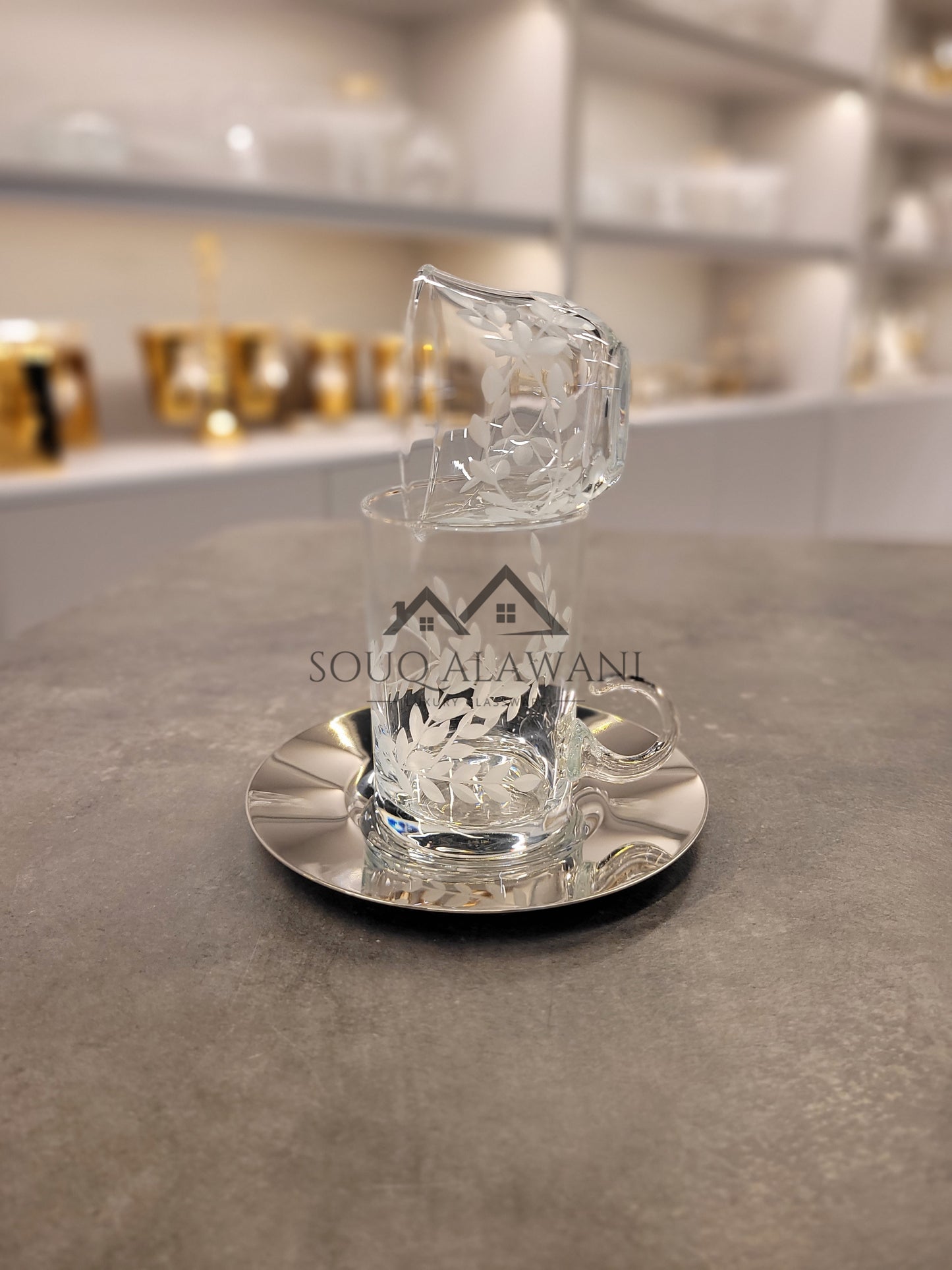 طقم شاي و قهوة 18 قطعة - SOUQ ALAWANI