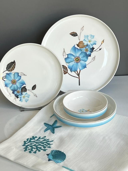 طقم سفرة 24 قطعة / 6 أشخاص - SOUQ ALAWANI