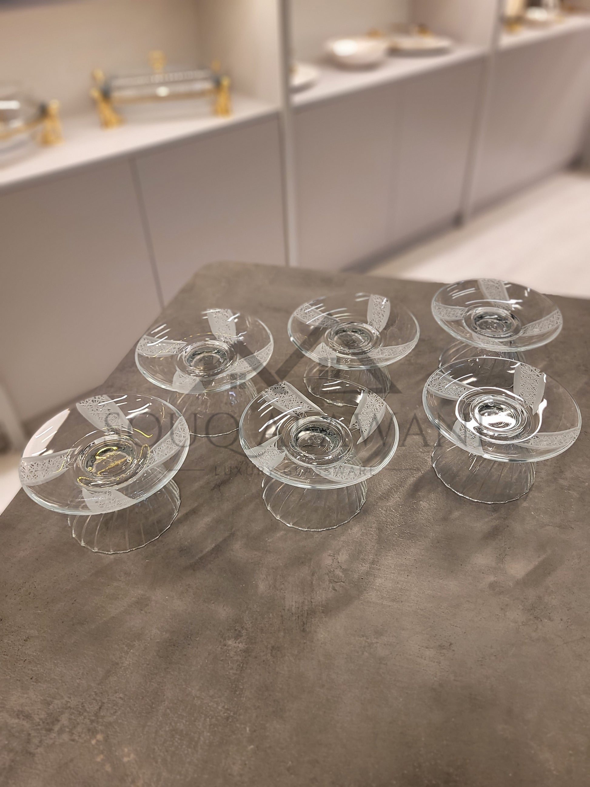 طقم أطباق حلى 6 قطع - SOUQ ALAWANI