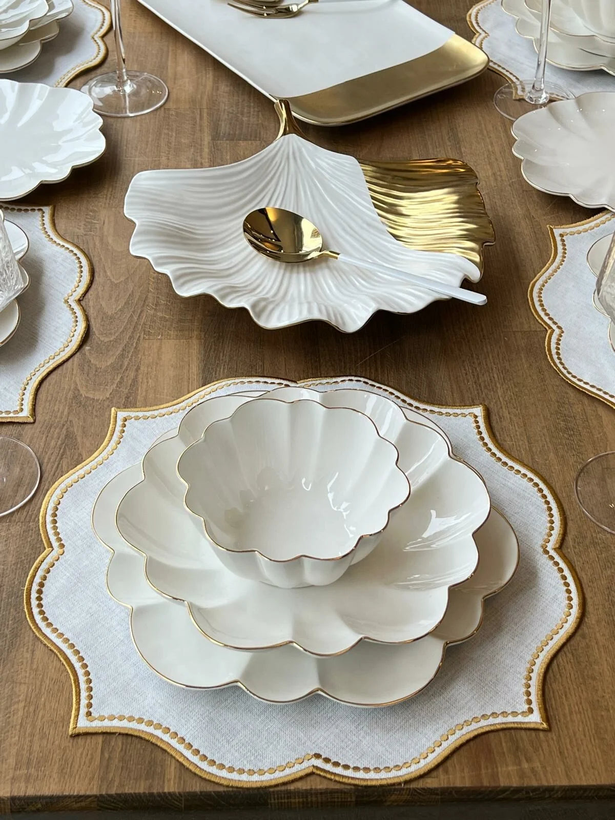 طقم سفرة 12 شخص -82- قطعة - SOUQ ALAWANI