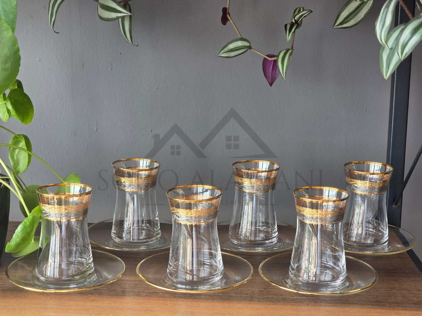 طقم شاي 12 قطعة - SOUQ ALAWANI