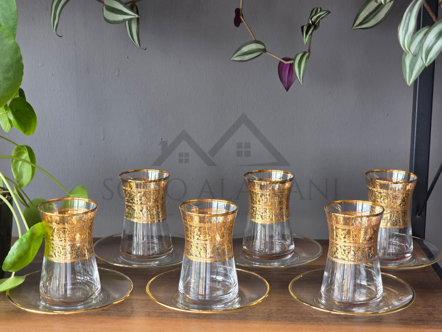 طقم شاي 12 قطعة - SOUQ ALAWANI