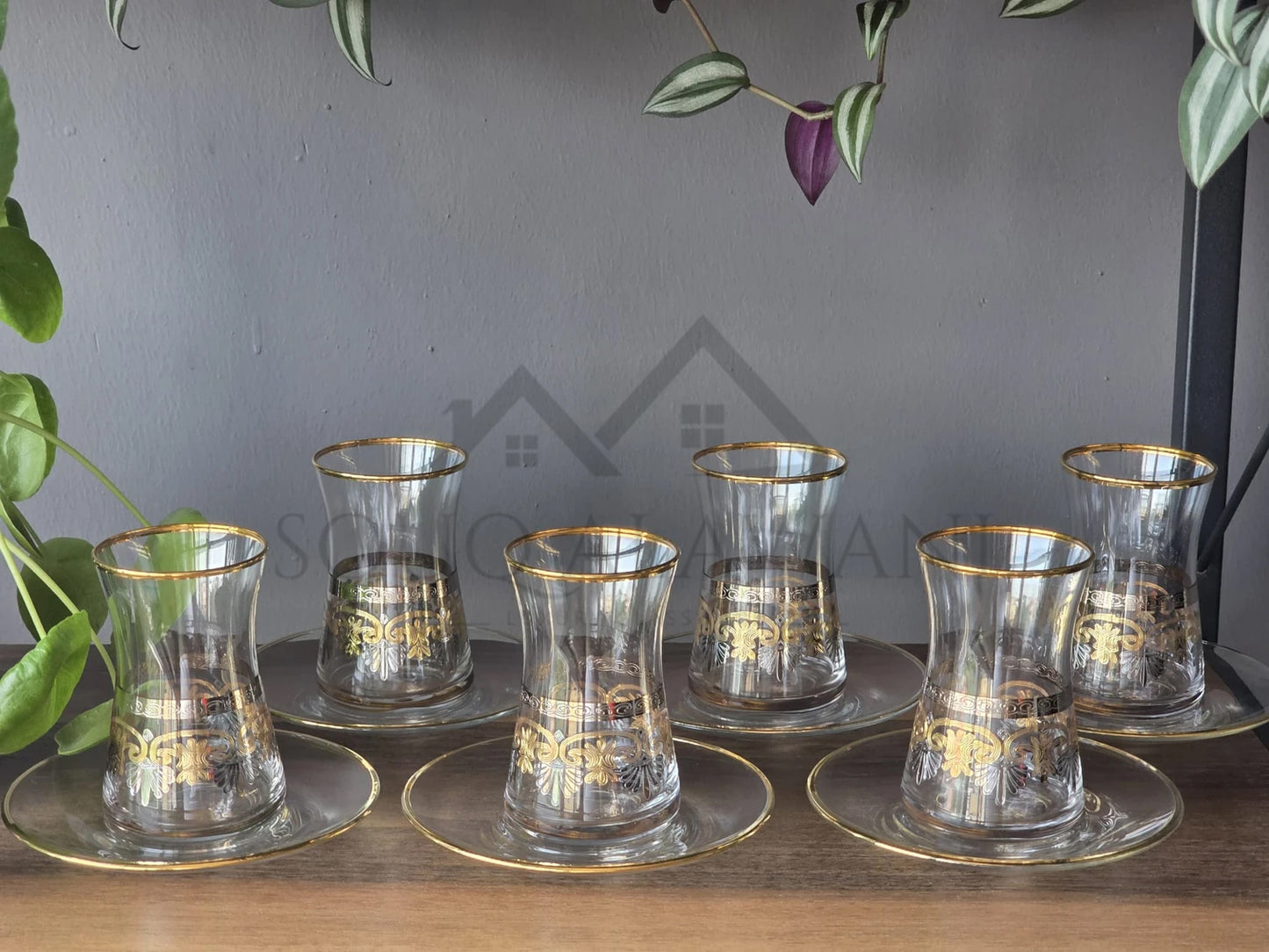 طقم شاي 12 قطعة - SOUQ ALAWANI