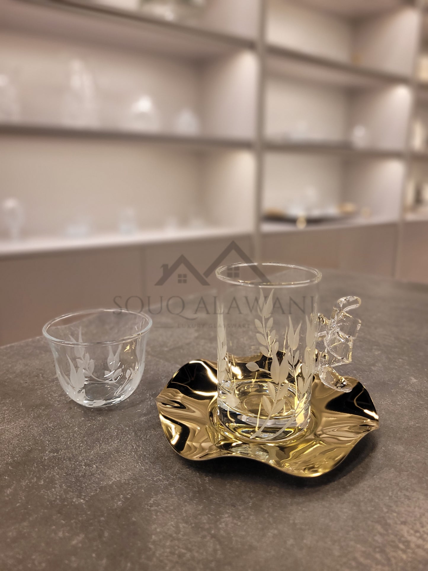 طقم شاي و قهوة 18 قطعة - SOUQ ALAWANI