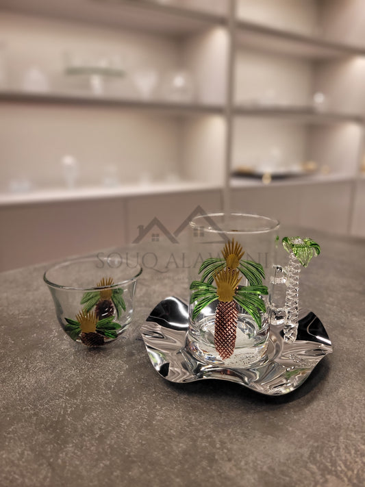 طقم شاي و قهوة 18 قطعة - SOUQ ALAWANI