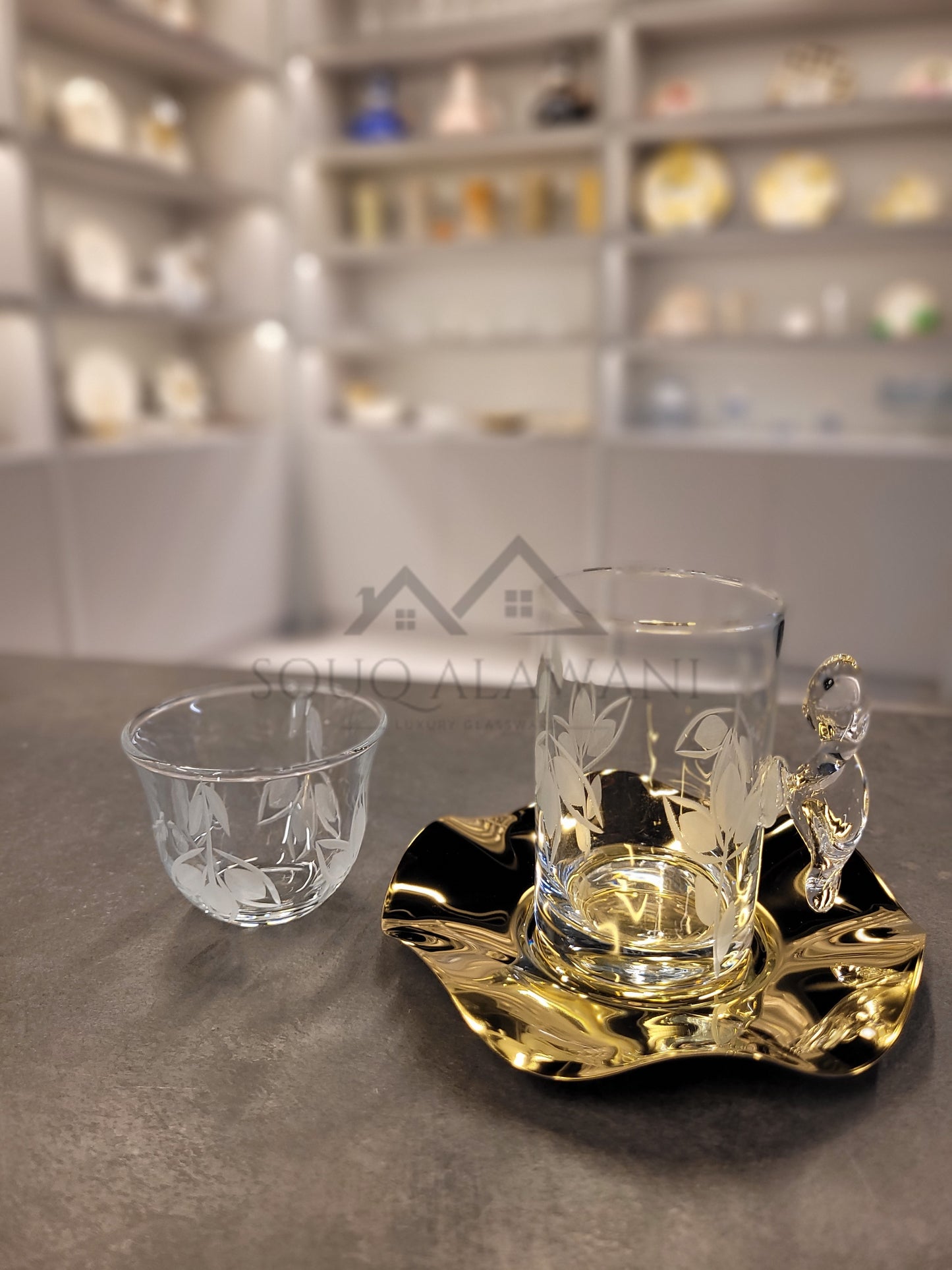 طقم شاي و قهوة 18 قطعة - SOUQ ALAWANI