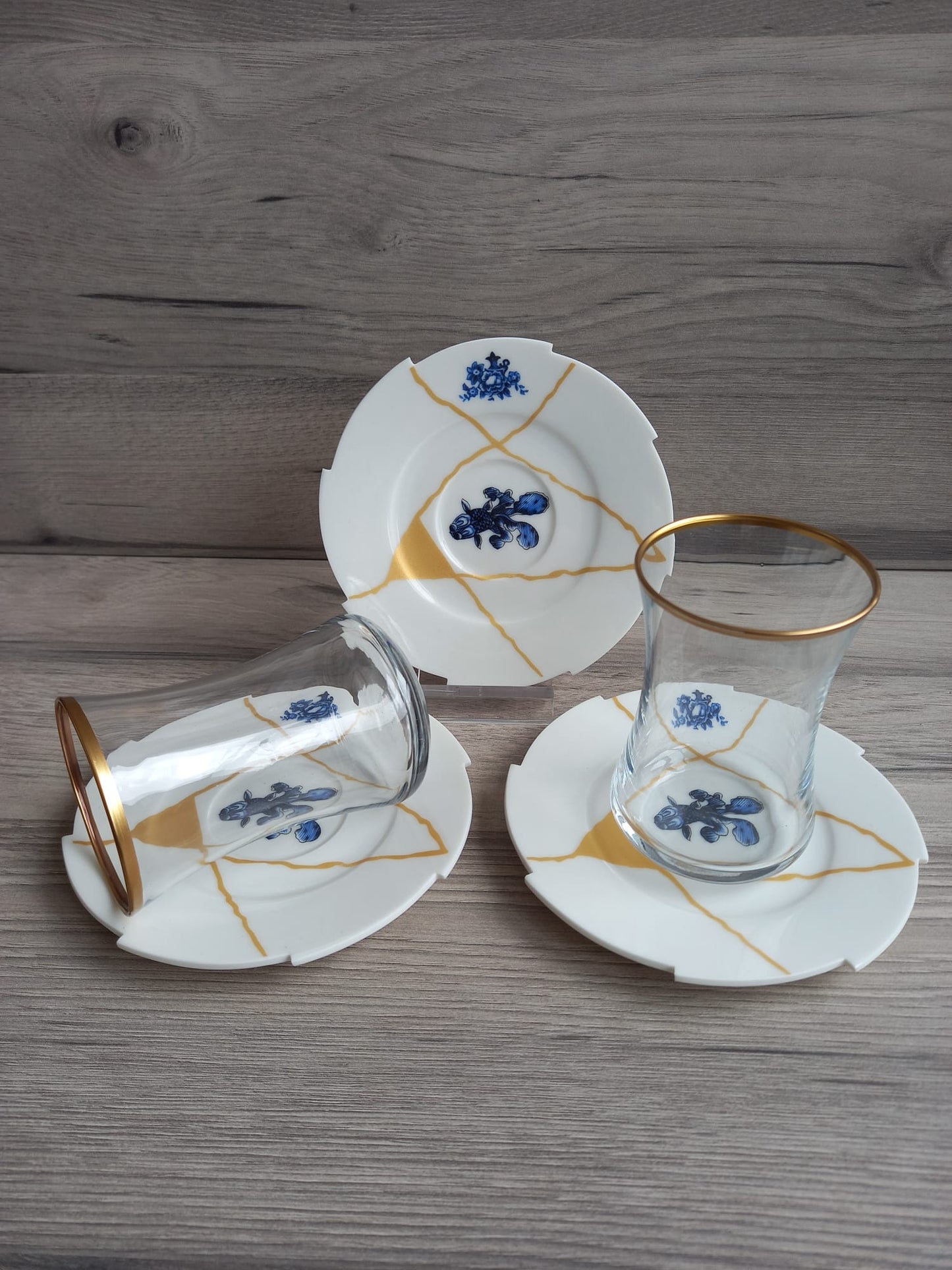 طقم بيالات شاي 12 قطعة - SOUQ ALAWANI