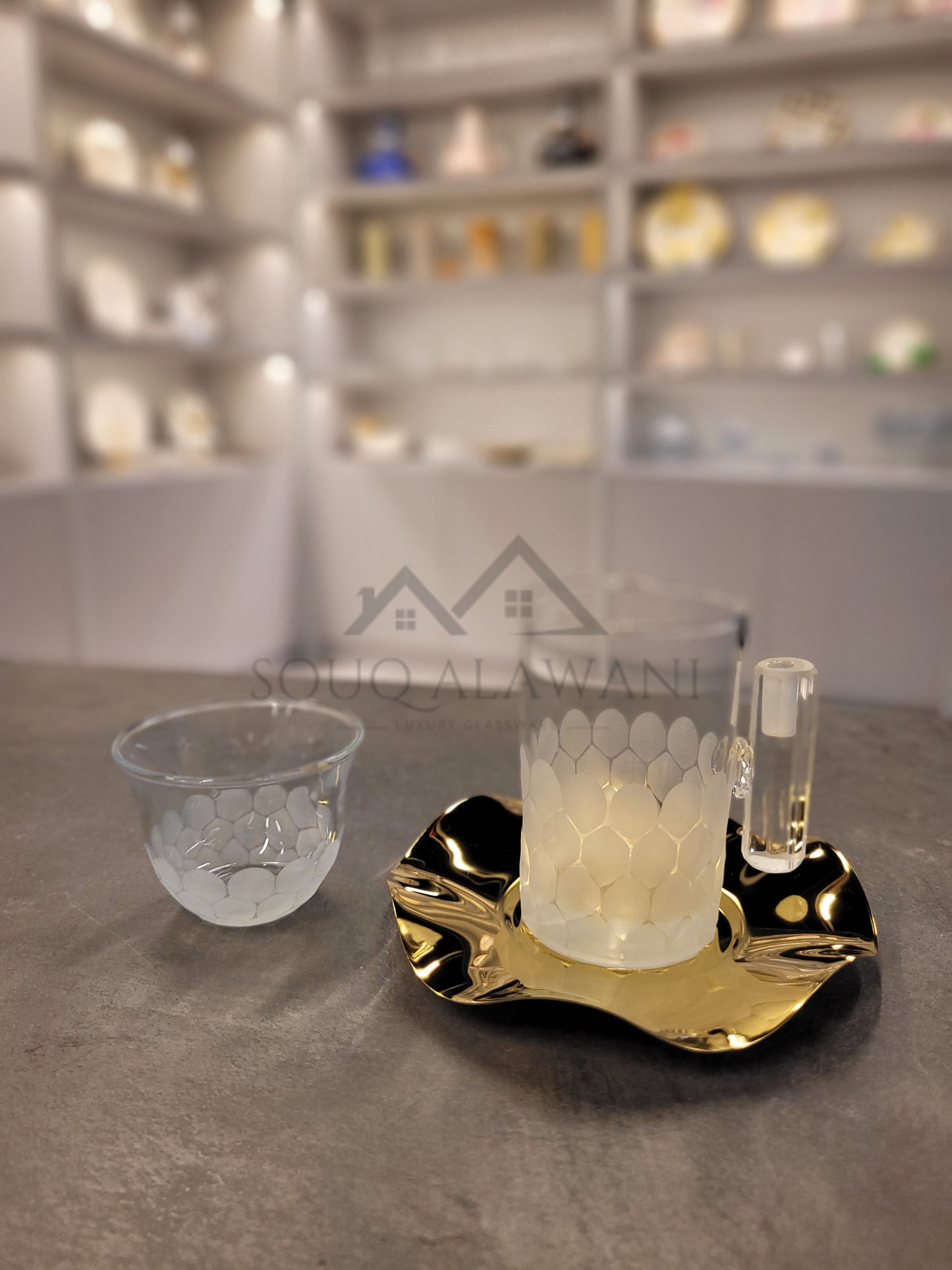 طقم شاي و قهوة 18 قطعة - SOUQ ALAWANI