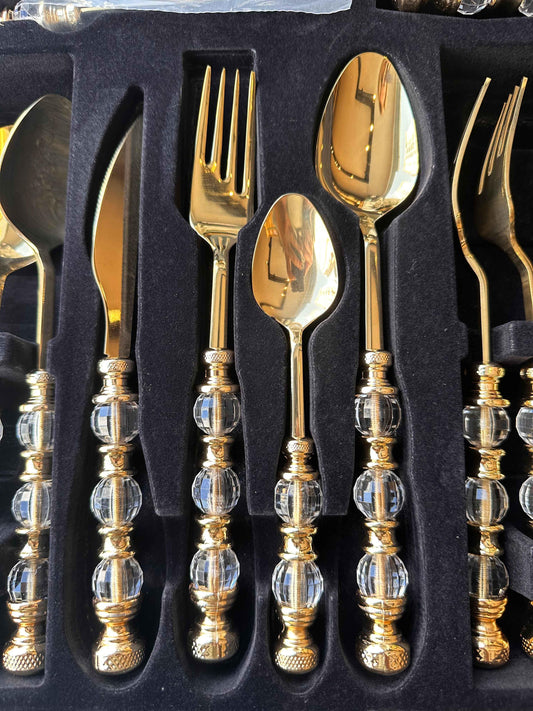 طقم ملاعق 24 قطعة - SOUQ ALAWANI