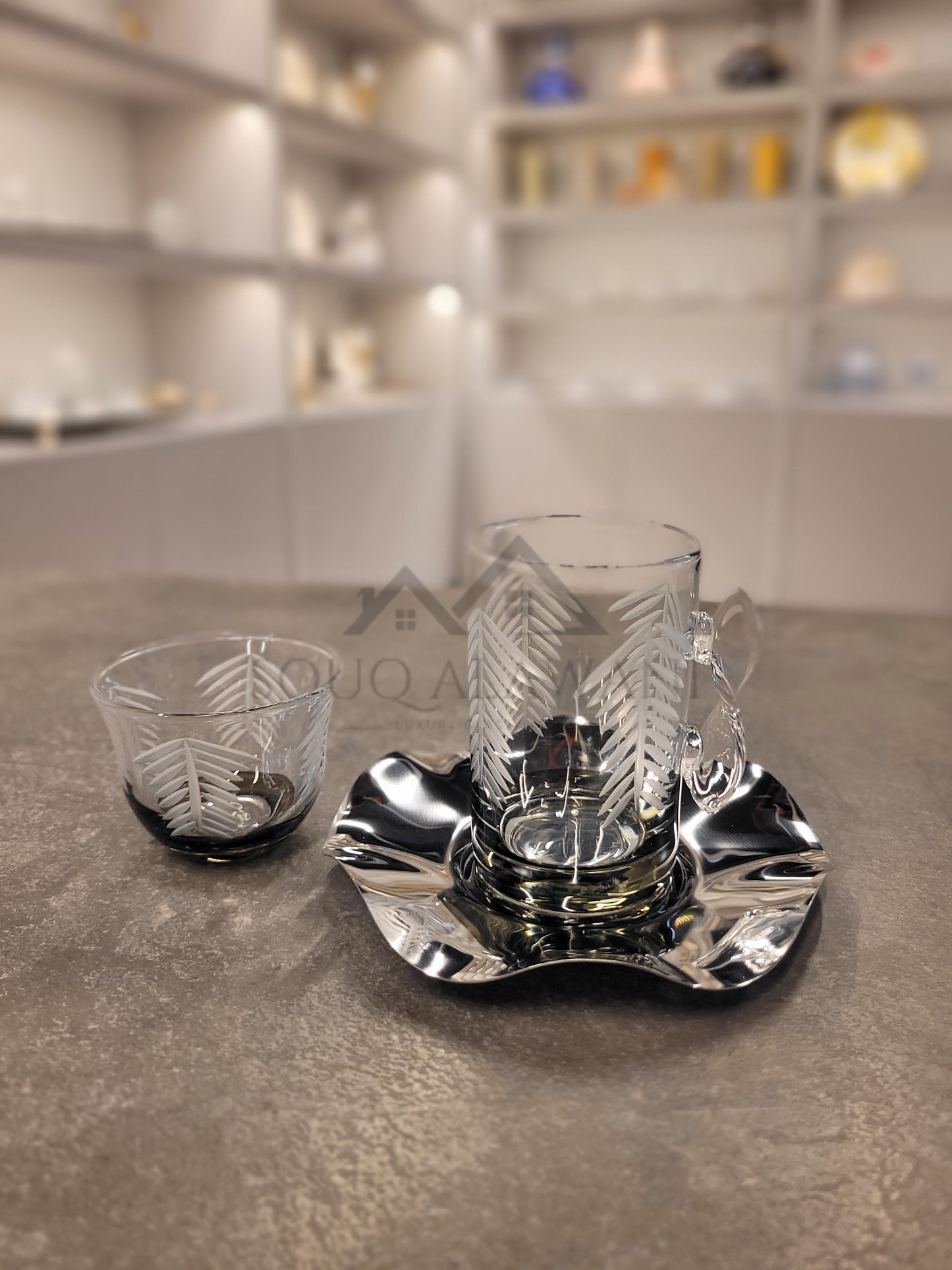 طقم شاي و قهوة 18 قطعة - SOUQ ALAWANI