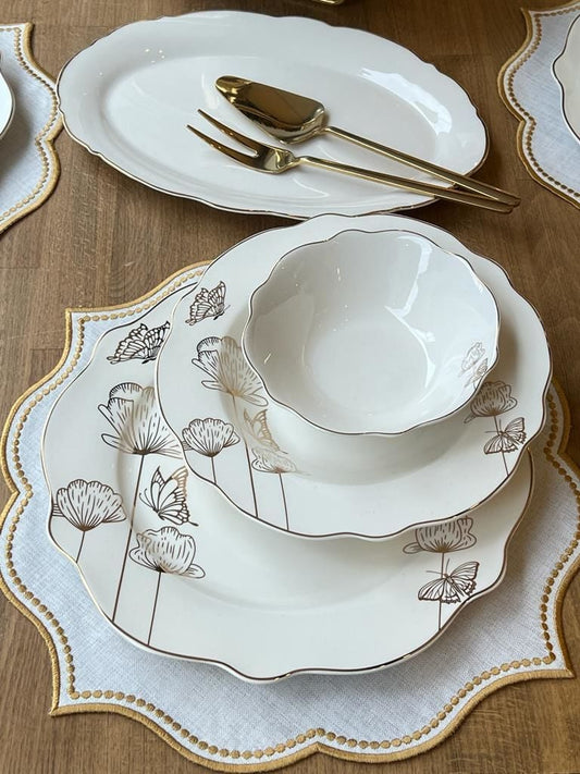 طقم سفرة 6 أشخاص - 40- قطعة - SOUQ ALAWANI