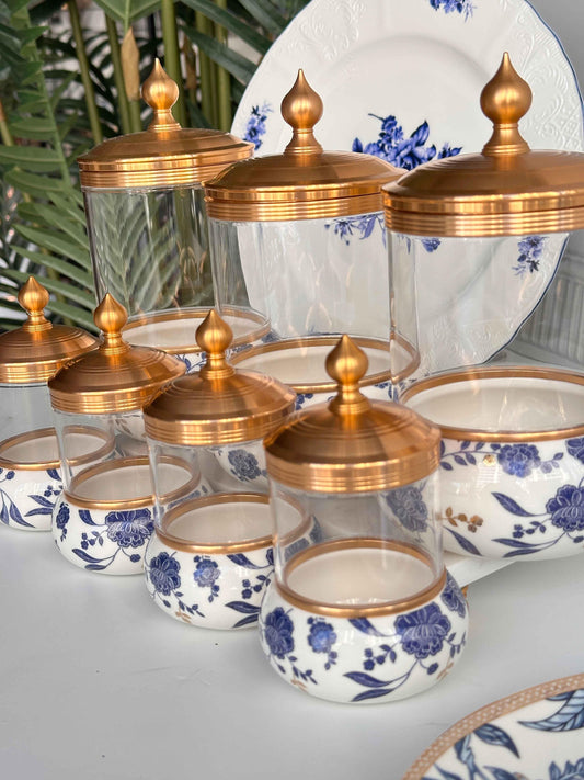 طقم علب بهارات 7 قطع - SOUQ ALAWANI