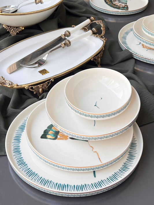 طقم سفرة 6 أشخاص - 32- قطعة - SOUQ ALAWANI