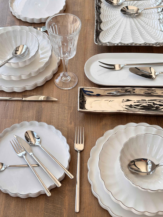 طقم سفرة 6 أشخاص -82- قطعة - SOUQ ALAWANI