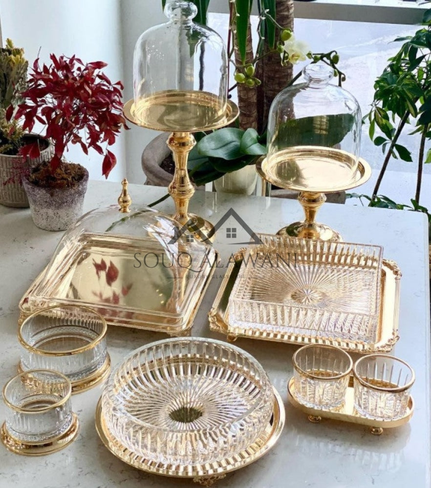 طقم ضيافة نحاسي - SOUQ ALAWANI