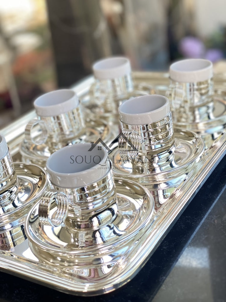 طقم فناجين قهوة 12 قطعة - SOUQ ALAWANI