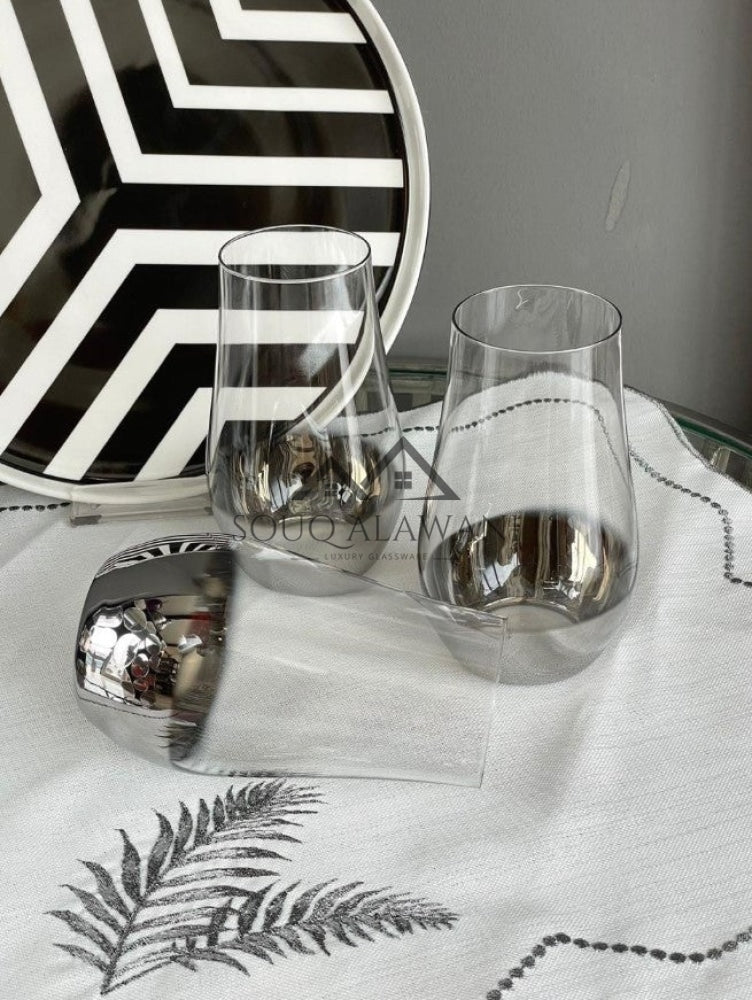 طقم كاسات ماء كريستال 6 قطع - SOUQ ALAWANI