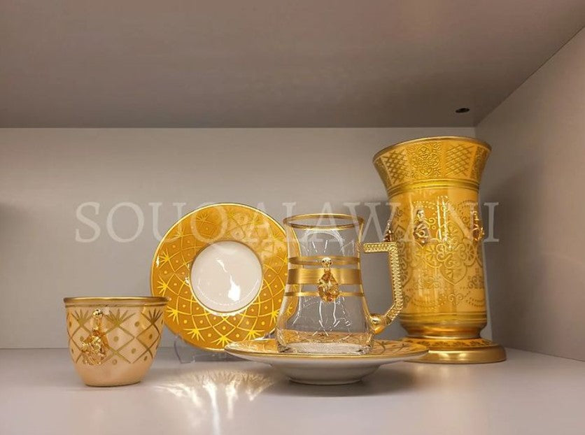 طقم ضيافة 19 قطعة - SOUQ ALAWANI