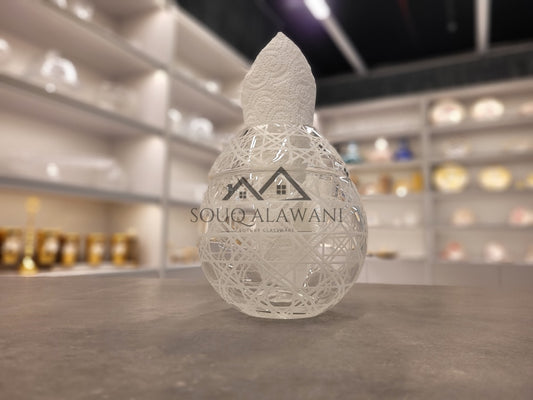 علبة مناديل لون شفاف - SOUQ ALAWANI