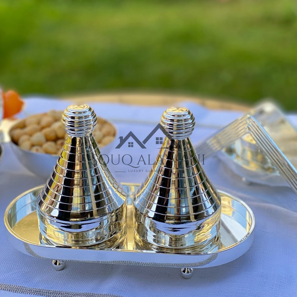 طقم علبة ملح و فلفل - SOUQ ALAWANI