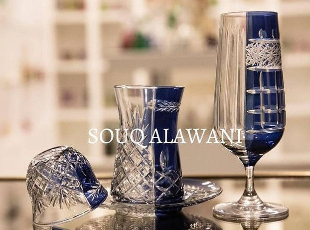طقم ضيافة 24 قطعة - SOUQ ALAWANI
