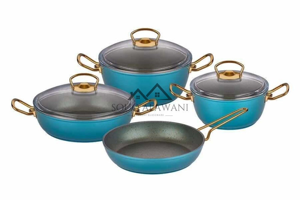 طقم قدور غرانيت 7 قطع - SOUQ ALAWANI