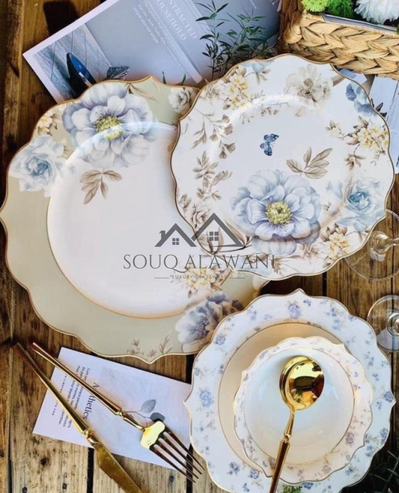 طقم سفرة 24 قطعة / 6 أشخاص - SOUQ ALAWANI