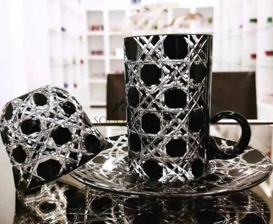 طقم شاي و قهوة 18 قطعة - SOUQ ALAWANI